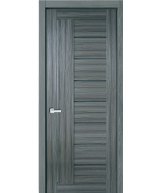 Дверь с ПВХ покрытием 17К (Филадельфия Дуб Графит, Стекло матовое) Дверь с ПВХ покрытием 17К (Филадельфия Дуб Графит, Стекло матовое)