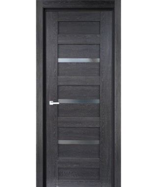 Дверь с ПВХ покрытием 27К (Филадельфия Дуб Графит, Стекло Графит) Дверь с ПВХ покрытием 27К (Филадельфия Дуб Графит, Стекло Графит)