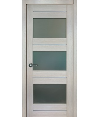 Дверь с ПВХ покрытием 42К (Филадельфия Дуб Мокко, Стекло матовое) Дверь с ПВХ покрытием 42К (Филадельфия Дуб Мокко, Стекло матовое)