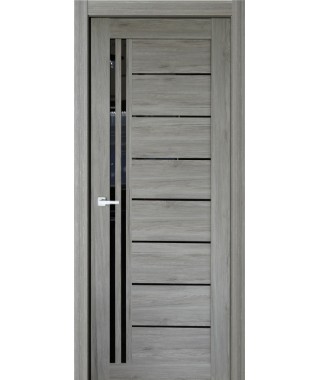 Дверь с ПВХ покрытием 88К (Филадельфия Дуб Грей, Черный лакобель) Дверь с ПВХ покрытием 88К (Филадельфия Дуб Грей, Черный лакобель)