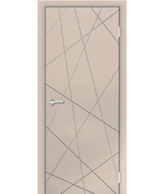 Дверь с ПВХ покрытием Абстракция (Софт Сантьяго) Дверь с ПВХ покрытием Абстракция (Софт Сантьяго)