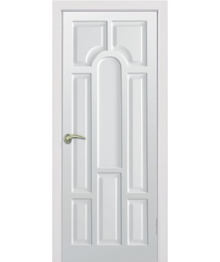 Дверь с ПВХ покрытием Блюз ДГ (Мадлен Белый) Дверь с ПВХ покрытием Блюз ДГ (Мадлен Белый)